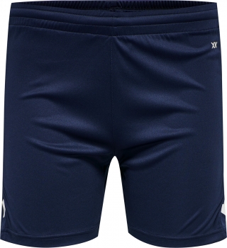 Damen Trainingsshort TSV BE - Hummel Core XK Poly Short - Marine